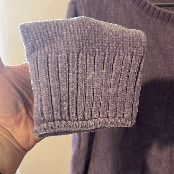 Style and Co Womens Crewneck Seam Chenille Sweater Size XL NWT - Picture 4 of 9